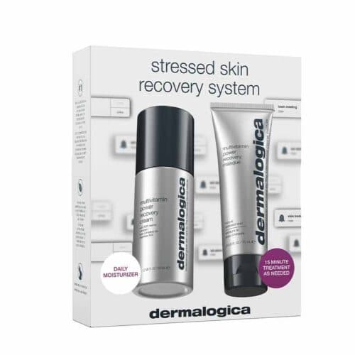 Calm the chaos. The Dermalogica Stressed Skin Recovery System heals sensitivity and locks in moisture for a resilient, radiant complexion. Shop the fix!