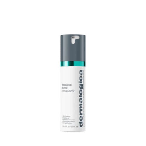 Stop the cycle of spots! Breakout Biotic Moisturiser clears congestion and calms redness instantly. Rebalance your skin’s microbiome for a clearer tomorrow.